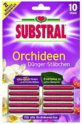 Orchideendünger Substral Orchideen DüngerStäbchen – 20 St.