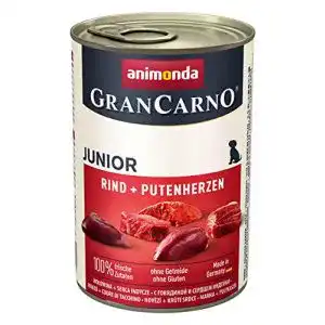 Hunde-Nassfutter animonda GranCarno Junior, 6 x 400 g