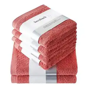 Handtücher herzbach home Premium Handtuch Set 4 50×100 cm