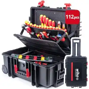 Elektriker-Werkzeugkoffer Wiha Werkzeug Set Elektriker Competence