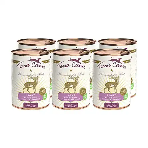 Terra-Canis-Hundefutter Terra Canis Wild, Gurke & Pfirsich 6x400g