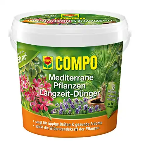 Die beste Mediterraner Dünger Compo Mediterrane® Langzeit-Dünger 2026 Test Bestseller Mediterraner Dünger Compo Mediterrane® Langzeit-Dünger