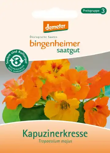 Kapuzinerkresse-Samen Bingenheimer Saatgut, Kapuzinerkresse