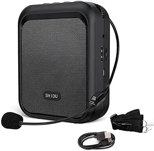 Sprachverstärker SHIDU Tragbar wiederaufladbar Bluetooth