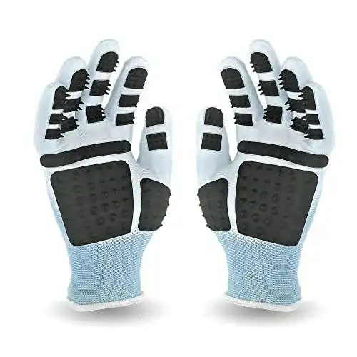 Fellpflege-Handschuh PEGACARE Fellpflegehandschuhe S,M,L,XL