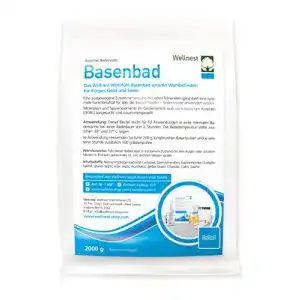 Basenbad Wellnest mit Edelsteinpulver und Stein-Mineralien