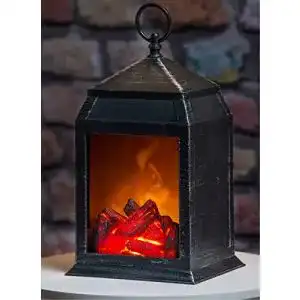 LED-Kamin My Home LED Laterne Kamin