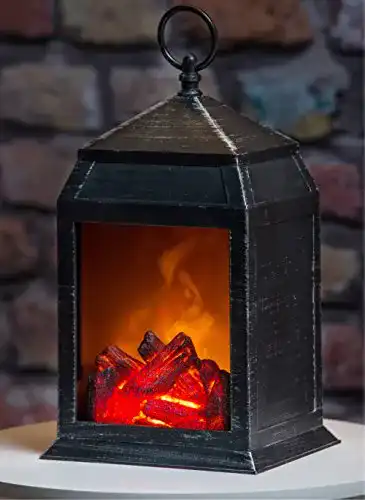 LED-Kamin My Home LED Laterne Kamin