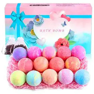 Badebomben OUPERAELE Geschenkset 14pcs, Handgefertigt