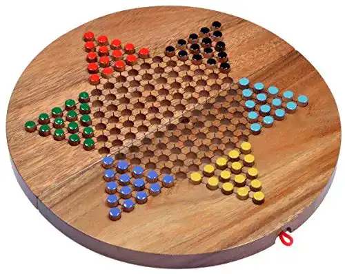 Halma-Spiel LOGOPLAY Halma Gr. XL Stern Halma