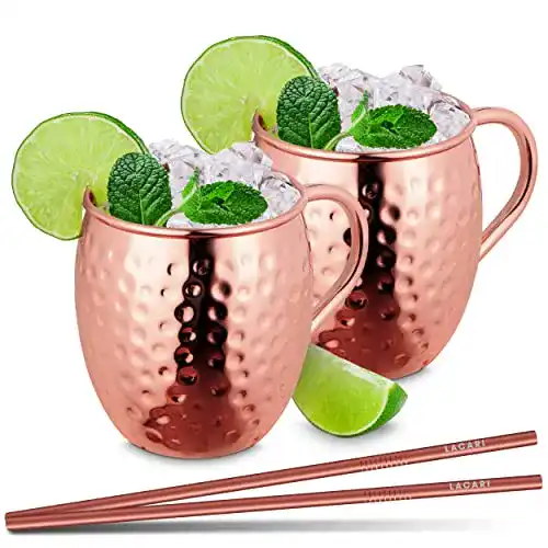 Cocktailgläser Lacari Home & Living LACARI Moscow Mule Becher