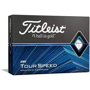 Titleist-Golfbälle Titleist Tour Speed Golfball, Herren, weiß