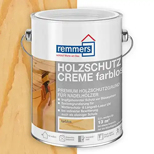 Remmers-Holzschutz Remmers Holzschutz-Creme farblos, 5 Liter