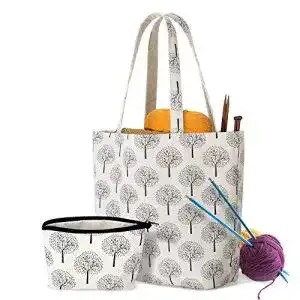 Stricktasche Yarwo Tragetasche für Wolle, für Unterwegs