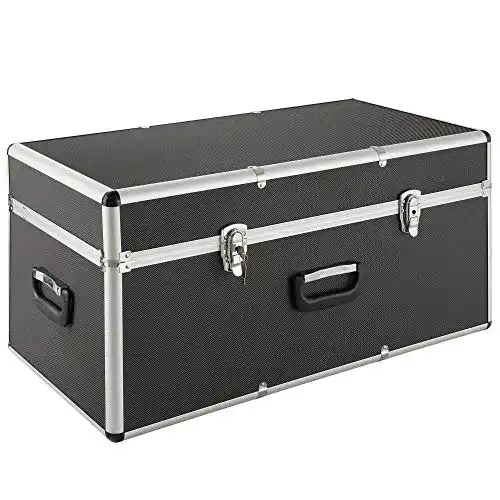 Deichselbox Arebos Transportkoffer/Aluminiumkoffer / 100L