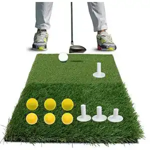 Golf-Abschlagmatte FINGER TEN Golf Abschlagmatte 2 in 1 Turf