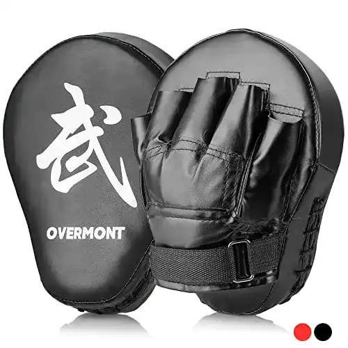 Pratzen Overmont 1 Paar PU Hand Box Boxing Pad Trainer