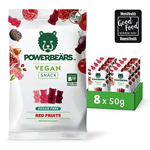 Vitamin-Gummibärchen Wir sind natür Powerbeärs Vegan, 8x50g