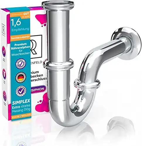 Siphon M. ROSENFELD HOME Universal Waschbecken-Sifon