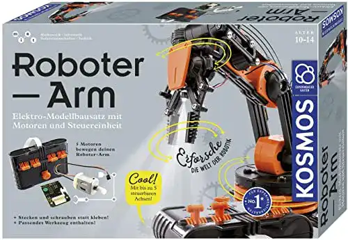 Roboterarm-Bausatz Kosmos Roboter-Arm, Modellbausatz