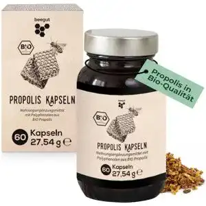 Propolis-Kapseln beegut BIO Kapseln mit BIO Propolis Extrakt
