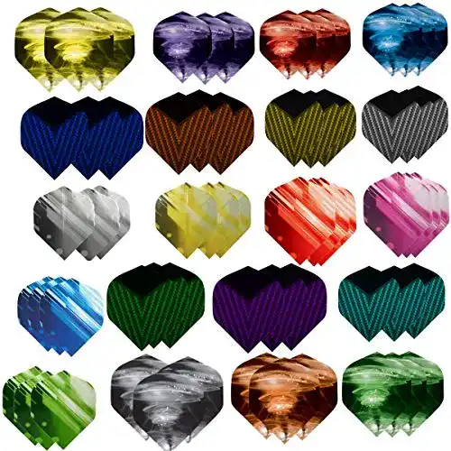 Die beste Dart-Flights hopewey Dart Flights, 60 Stück Dartflys Standard 2026 Test Bestseller Dart-Flights hopewey Dart Flights, 60 Stück Dartflys Standard
