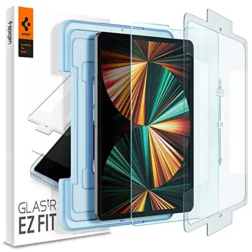 iPad-Pro-12.9-Panzerglas Spigen Glas.tR EZ Fit Panzerglas