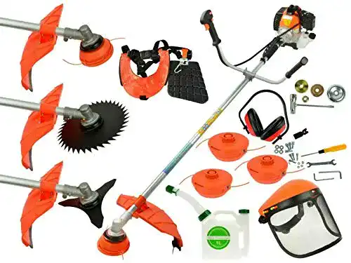 Freischneider K&G 6 PS JG Rasentrimmer Benzin Motorsense Rasenmäher