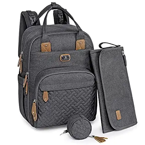 Wickelrucksack Dikaslon Wickeltasche Rucksack, Schnullerhalter