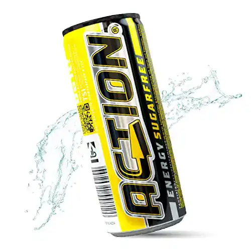 Energy-Drink(s)-ohne-Zucker ACT!ON ACTION, 24 x 250 ml