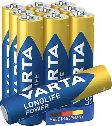 AAA-Batterie Varta Longlife Power AAA Micro LR03 Batterie, 10er