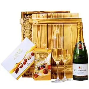 Präsentkorb Geschenkbox – 24 Geschenkset Nizza, Geschenkkorb