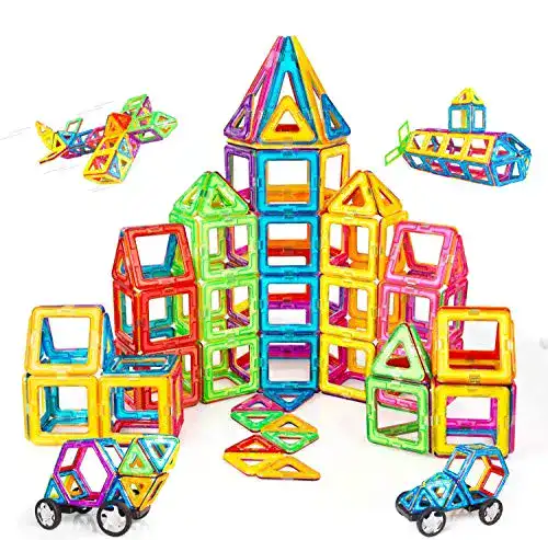 Magnetische Bausteine Condis 120 Teile Magnetspielzeug Magnete
