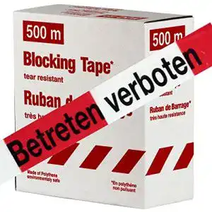 Absperrband 500m KDS Betreten verboten 500m Absperrband