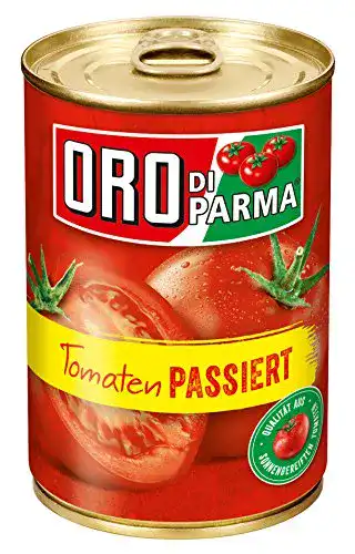 Passierte Tomaten Oro di Parma Tomaten passiert, 6 x 425 ml