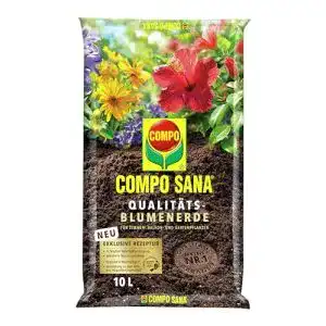 Compo-Erde Compo SANA Qualitäts-Blumenerde, 12 Wochen Dünger