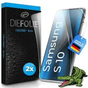 Samsung-Galaxy-S10-Schutzfolie Crocfol, 2 St., selbstheilend