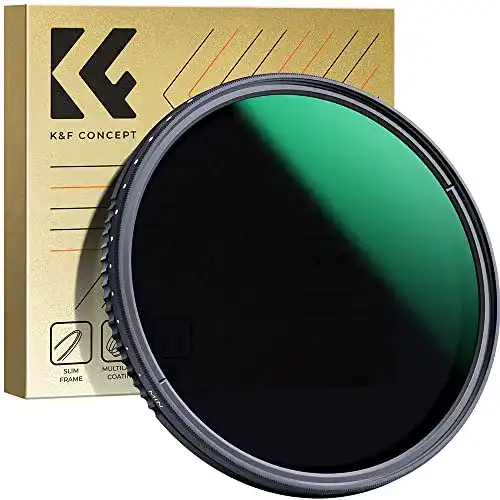 variabler-ND-Filter K&F Concept D-Serie Variabler Graufilter 82mm