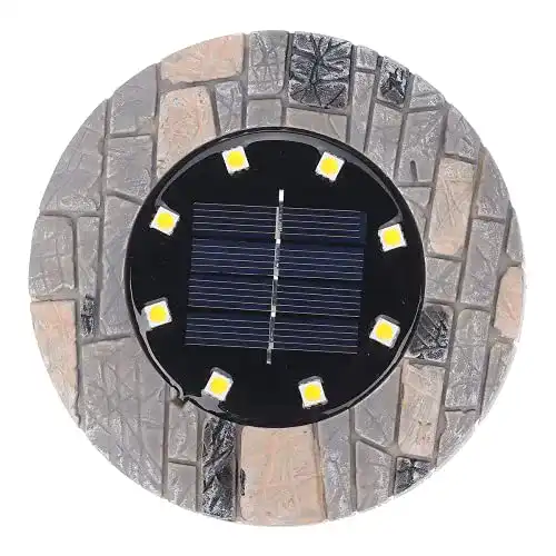 Solar-Wegeleuchte GLIME Solarleuchten, Solar Bodenleuchte 8er