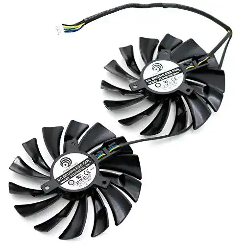 Grafikkartenlüfter iHaospace 2 Pcs/lot PLD10010S12HH DC 12V