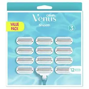 Gillette-Rasierklingen Gillette Venus Smooth 12 Rasierklingen