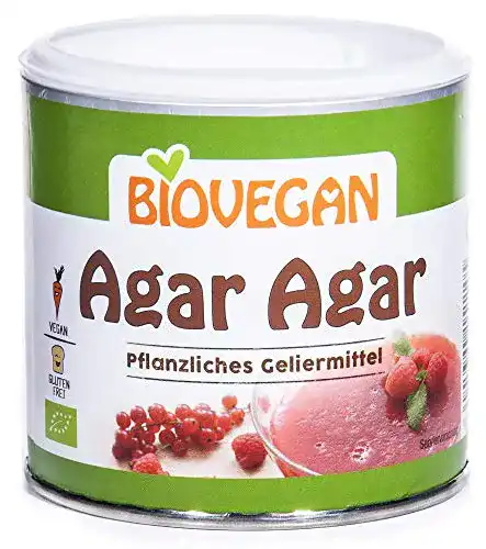 Agar-Agar BioVegan Bio Agar Agar, rein pflanzliches Geliermittel