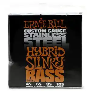Ernie-Ball-Bass-Saiten Ernie Ball P02843 Hybrid Slinky Stainless