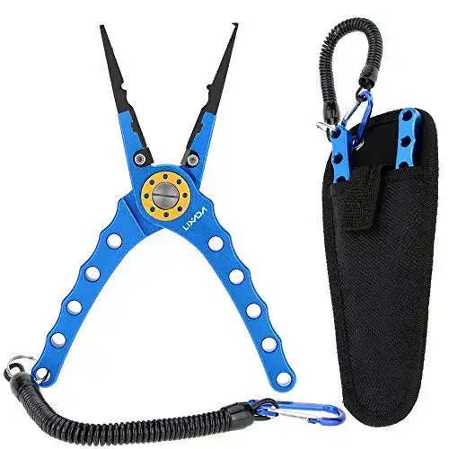 Angelzange Lixada 20cm Außen multifunktionale Angeln Zangen Linie Cutter