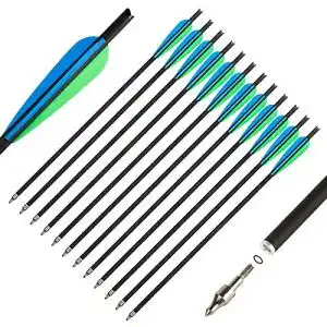 Armbrustpfeile The7boX Carbon, 20 Inch, Pack of 12