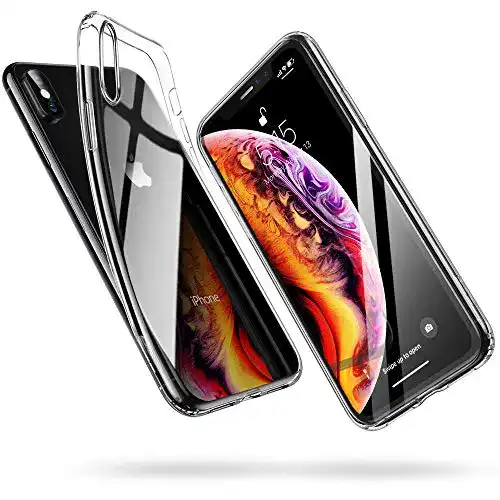 iPhone-Xs-Hülle ESR Transparent Silikon Hülle, ultradünn