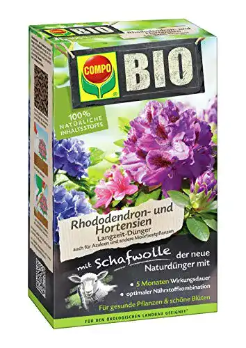 Hortensiendünger Compo BIO, 5 Monate Langzeitwirkung, 2 kg