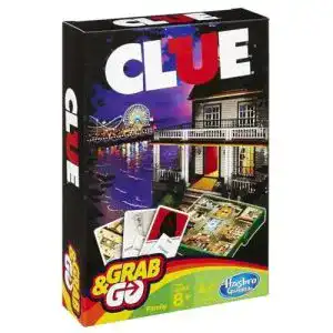 Cluedo Hasbro Spiele B0999100 Kompakt, Reisespiel