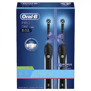 Oral-B elektrische Zahnbürste Oral-B PRO 1 750 Black Edition