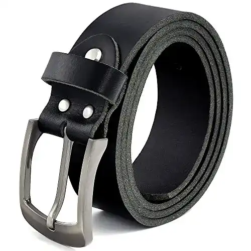 Ledergürtel Herren Fa.Volmer ® aus Büffelleder, 38mm breit